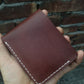 hand stitched wallets Brown