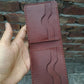 hand stitched wallets Brown