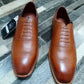 Oxford Brogue Shoes Brown