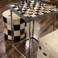 Cow Skin Chess Board