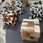 Cow Skin Ottoman