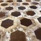 Cow skin patchwork rugs