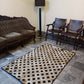 Cow skin patchwork rugs