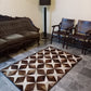 Cow skin patchwork rugs