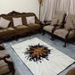 Cow skin patchwork rugs