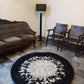 Cow skin Patchwork Rugs (Round)