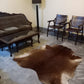 Cow skin patchwork rugs