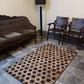 Cow skin patchwork rugs