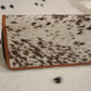 Cow skin ladies clutches