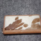 Cow skin ladies clutches