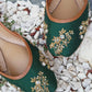 Ladies hand embroidered khussas