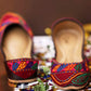 Ladies hand embroidered khussas