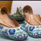 Ladies hand embroidered khussas