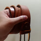 Leather belt