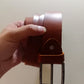 Leather belt